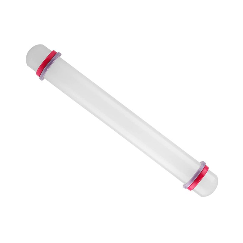 Zetiling 9 Inch Non-Stick Dough Roller With Thickness Rings - Rolling Pin Fondant - Sugar Fondant Cake Roller For Pies and Cookies - Image 3